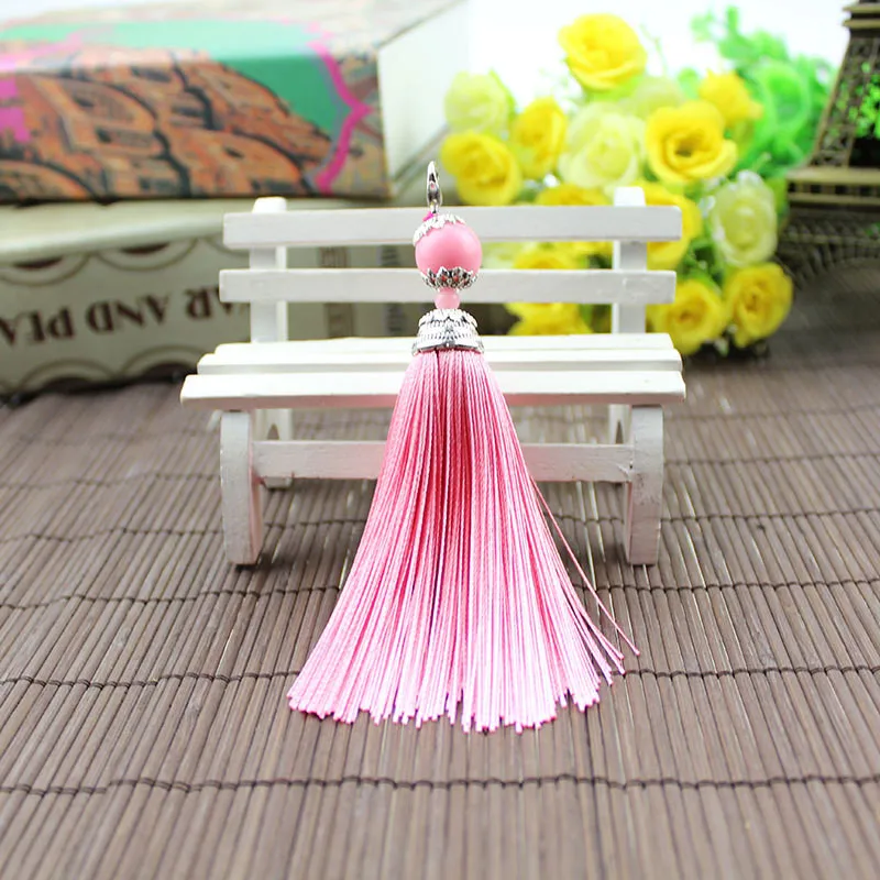Yesucan 10PCS Tassel With Lobster Clasps Keychain Cellphone Straps Jewelry Charms DIY Accessories For Earrings Necklace Pendants Yesucan 10PCS Tassel With Lobster Clasps Keychain Cellphone Straps Jewelry Charms DIY Accessories For Earrings Necklace Pendants