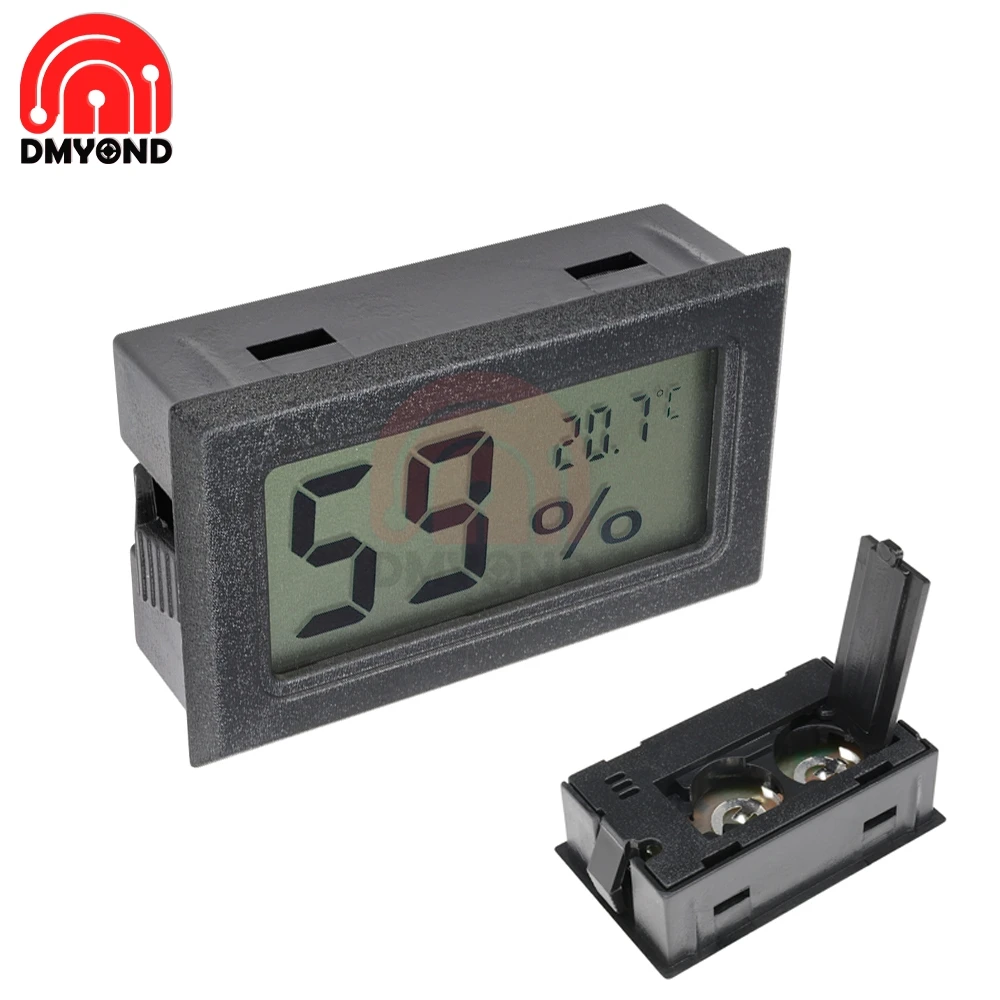 Мини ЖК-цифровой термометр гигрометр Температура Крытый удобный датчик температуры измеритель влажности измерительные приборы
