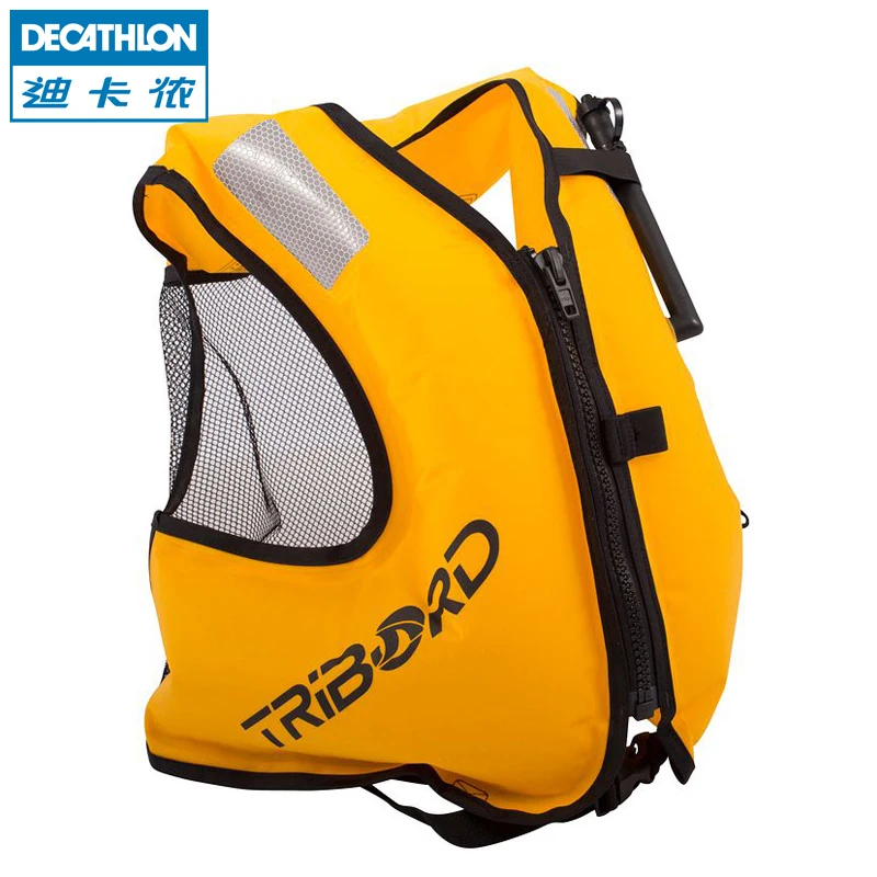 Decathlon superficial buoyancy vest inflatable life vest non diving