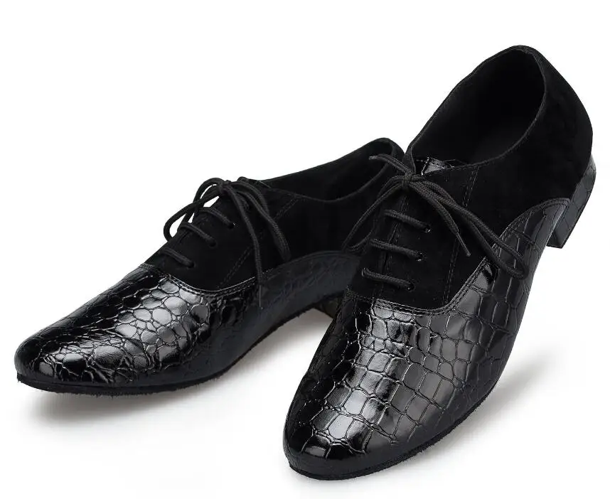 Обувь для бальных танцев; Мужская обувь для латинских танцев; модная обувь на квадратном каблуке для танго; обувь из натуральной кожи на низком каблуке