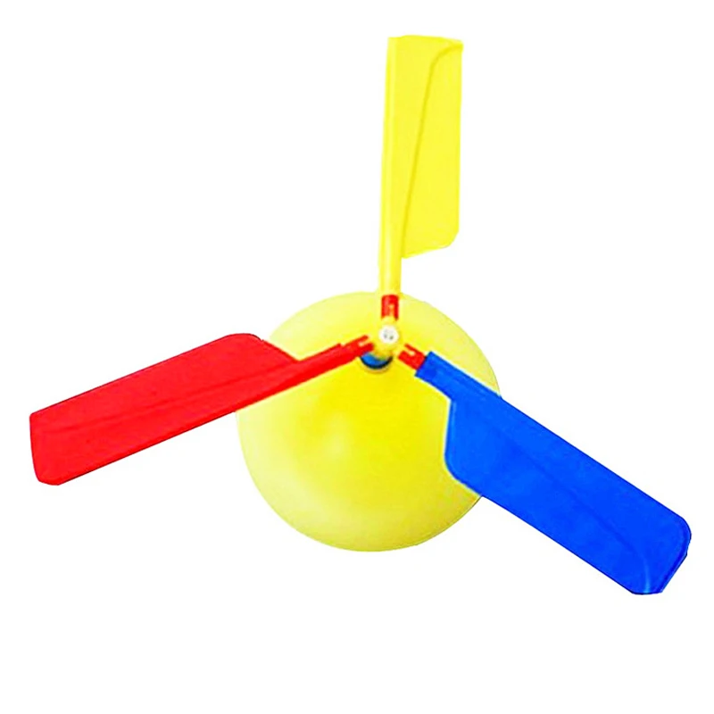 1pc Funny Balloon Helicopter Flying Educational Kids Inflatable