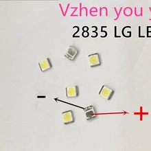 1000 шт. LG Innotek светодиодный Светодиодный подсветка 1210 3528 2835 1 Вт 100лм холодный белый ЖК-подсветка для ТВ приложения