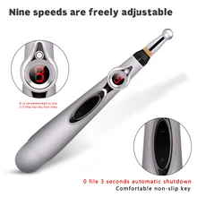 Electronic Acupuncture Pen Laser Automatic Test Point Pain Relief Acupuncture Massage Pen Massager Meridian Energy Pen Electronic Acupuncture Pen Laser Automatic Test Point Pain Relief Acupuncture Massage Pen Massager Meridian Energy Pen