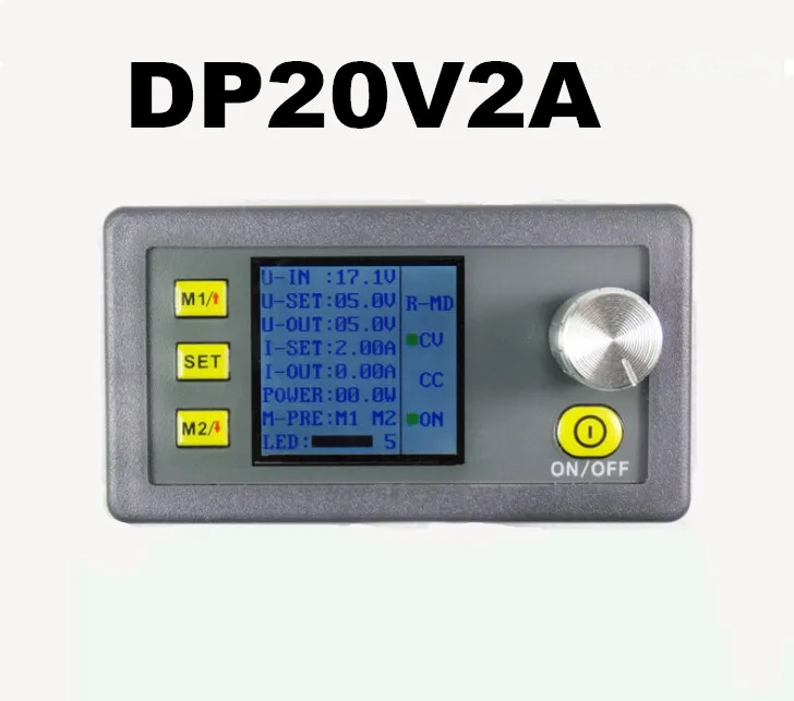 

DP20V2A Programmable Digital Power supply module integrated voltage meter Constant Voltage Current Step-down volt tester 20%Off