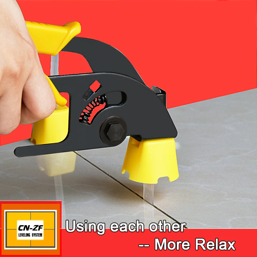 

CN-ZF Plastic Ceramic Alignment Floor Levelers Spacers Tools Tile Leveling System Kits 1500 Wedges 3000 Clips 5 Pliers For Tiles