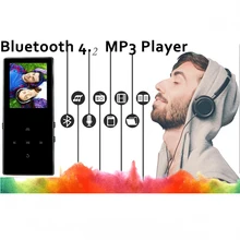 Bluetooth 4,2 новейшая версия сенсорная клавиша MP3 музыкальный проигрыватель встроенный NEX Динамик 8 Гб без потерь звук HIFI аудио плеер с FM радио