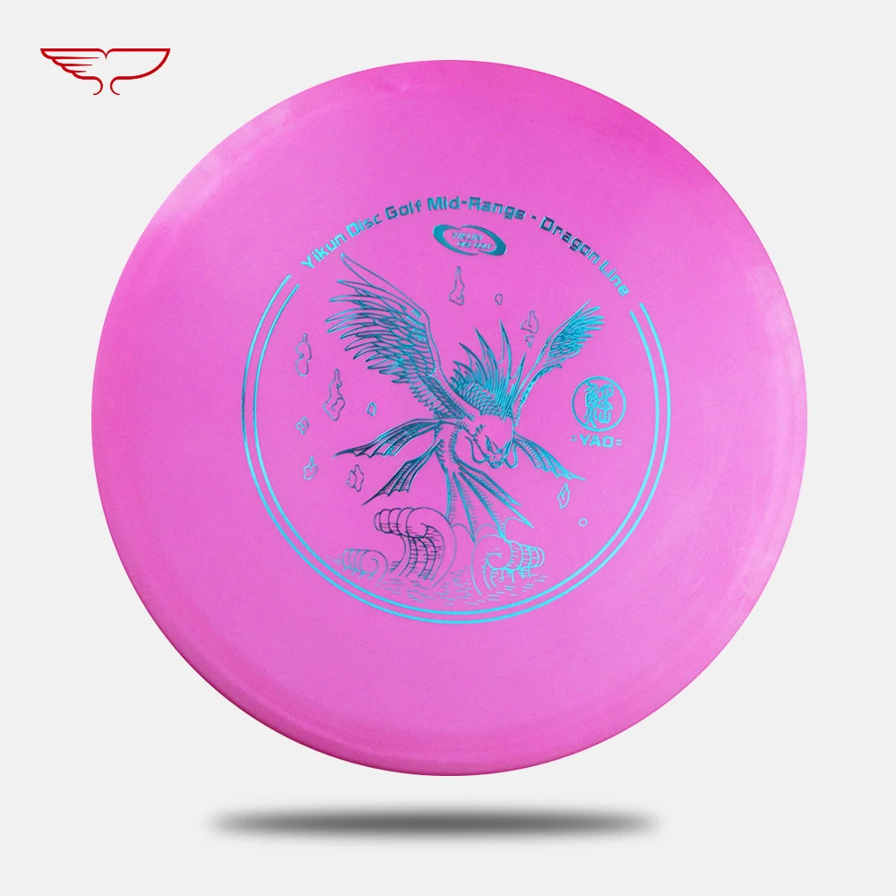 

PDGA Approval Yikun Disc Professional Golf Mid-range Dragon Line Premium Plastic Outdoor fun Entertainment