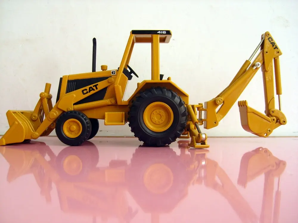 Экскаватор фотоаппарат NORSCOT 55271 1:50 Cat 416|backhoe loader toy|loader toytoy backhoe |