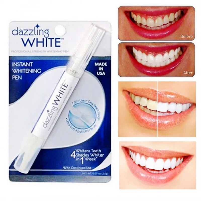

Dazzling White Dental Tooth Dientes Teeth Blancos Whitener Sarro Blanqueador Blanchiment Dentaire Whitening Teeth Whitening Pen