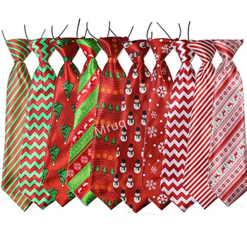 

60pcs Mixed Patterns Cute Christmas Pet Dog Large Neck Ties for Medium&Large Dogs Dog Large Ties Dog Accessories Pet Supplies