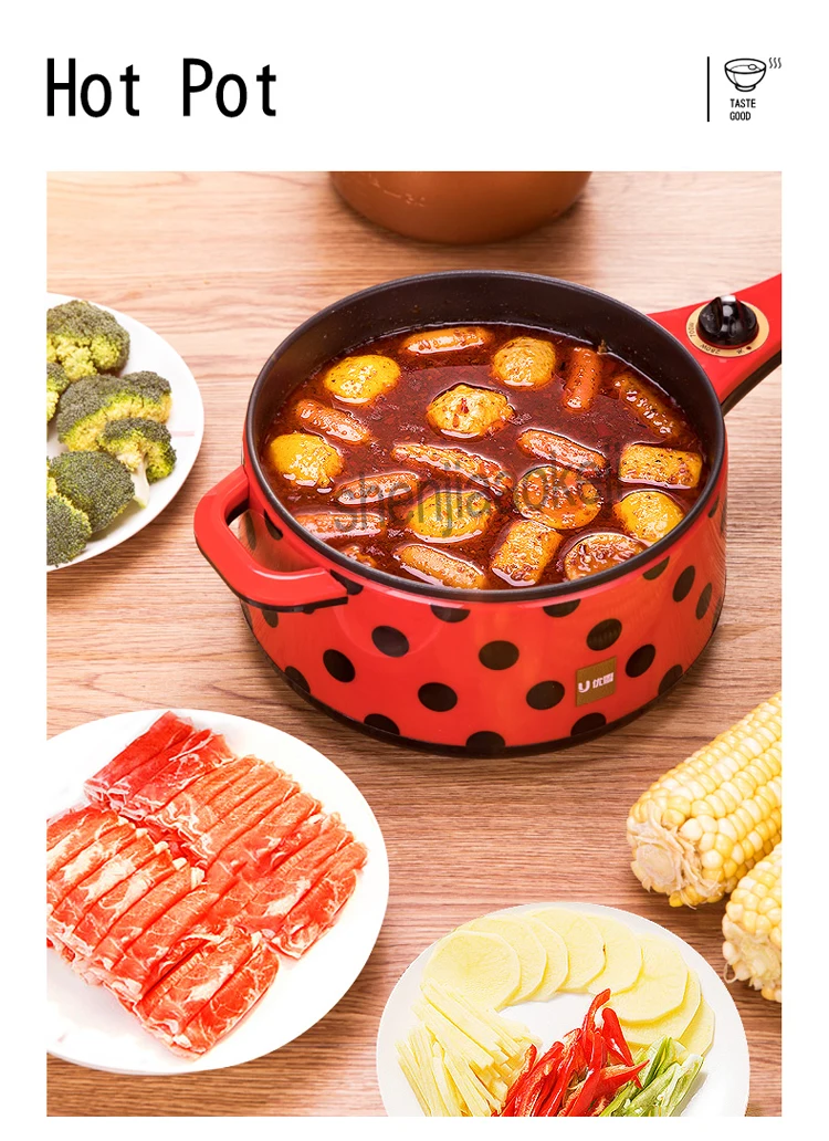 Бытовая антипригарная сковорода для студентов, мини-Сковорода ...