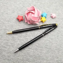 Хороший подарок на день Святого Патрика 50 шт Персонализированные Сувениры Подарок роликовая ручка на заказ бесплатно с вашим логотипом/текстом/электронной почтой/телефоном