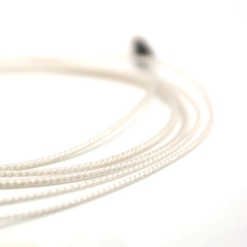 Free shipping 3 5mm Silver plated 99 998 5N OFC Cable For HD800 Headphone Earphone cable