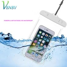 Универсальный Водонепроницаемый Чехол для iPhone X XS MAX 8 7 6 5 Plus Чехол Пакет сумка Чехлы для телефона Coque светящийся водонепроницаемый чехол для телефона