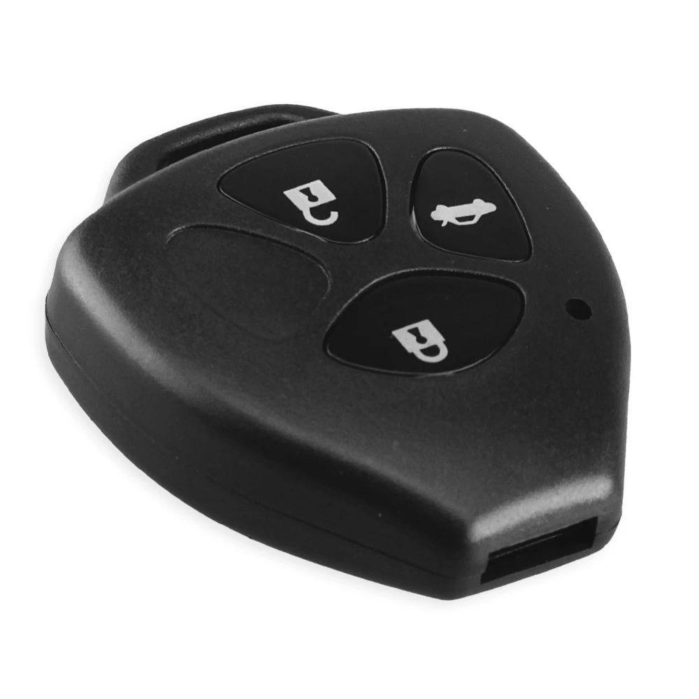KEYYOU 10X2/3/4 кнопки дистанционного Ключа автомобиля Shell Пластик брелок для пластиковая пилочка для ногтей Avalon Venza 2007 2008 2009 2010 2011 2012 - Количество кнопок: 3 Buttons