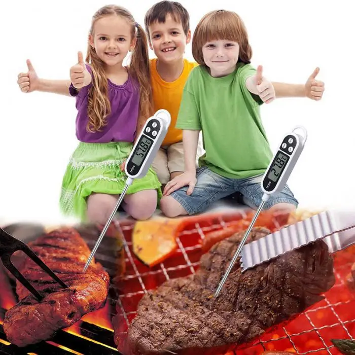 Цифровой термометр для мяса, барбекю, гриль, высокое качество, качество еды, мгновенное чтение DTT88