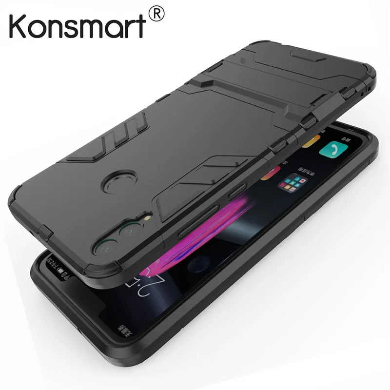 

KONSMART Case Honor 8x Hybrid Protective Hard Case For Huawei Honor 8X Honor8X 8 X JSN-L21 6.5 inch Kickstand Phone Cases