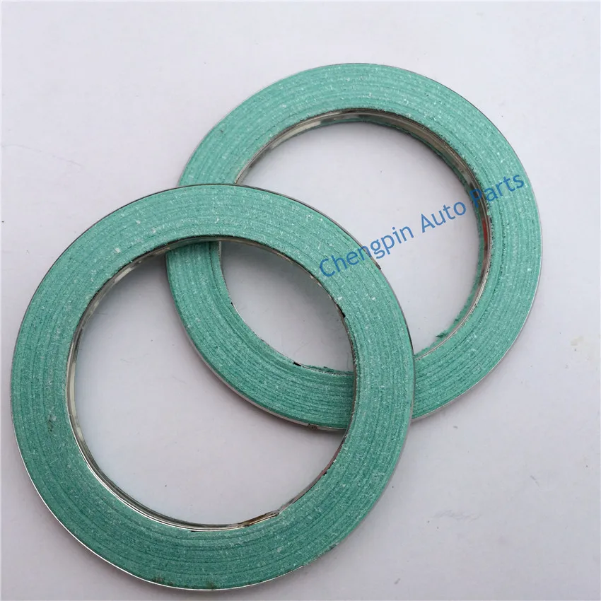 (2 шт./лот) автозапчасти выхлопная труба фланцевая прокладка задняя OEM #90917 06057 для