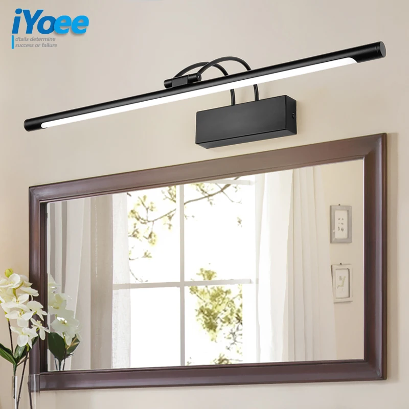 

iYoee American style copper vanity mirror lamp LED picture lighting indoor bathroom cabinet lights fog lamps make-up lights