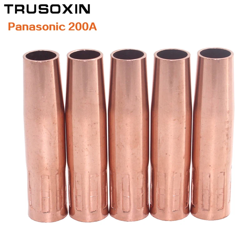 

5 pcs Panasonic 200A MIG MAG Gun accessories/consumables MIG shield Cups for the CO2 MIG welding machine