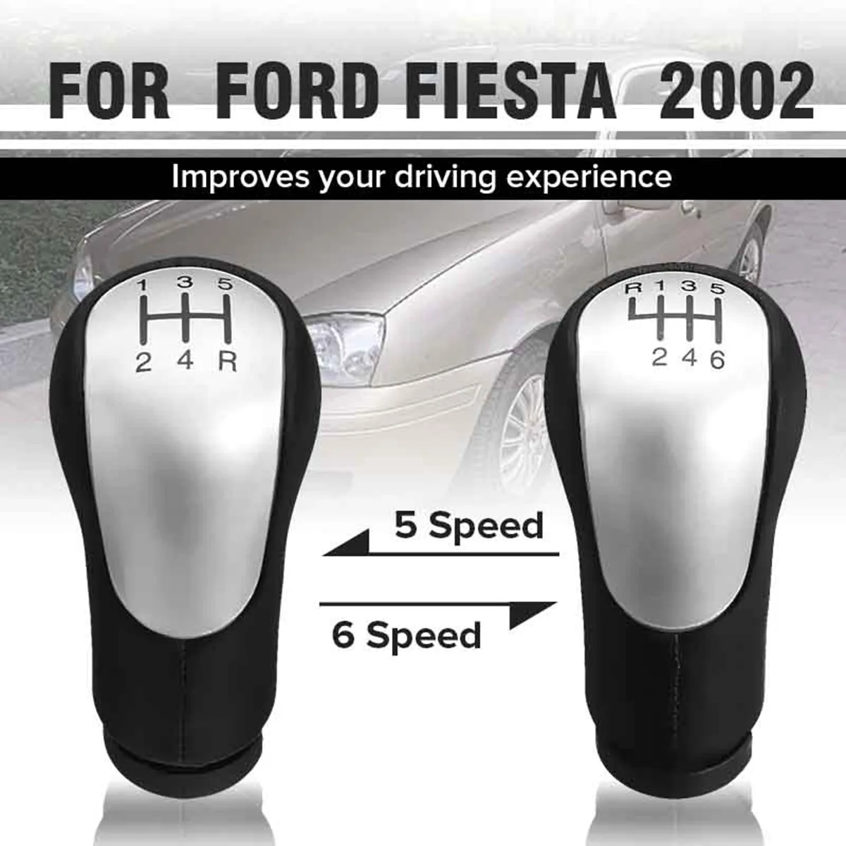 

5 Speed 6 Speed Car Gear Shift Knob Lever Shifter For Ford Fiesta for Fusion/Transit Connect 2002-on