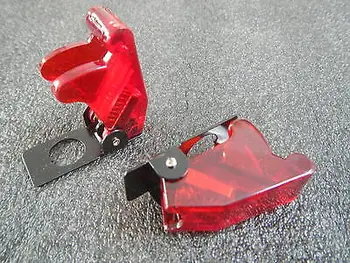 

10PCS Racing Car Switch Launcher Military Cover/Guard ,red/green