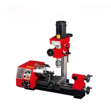 M1 250 мм микро многофункциональный сверлильный и токарно-фрезерный станок 220V Высокое Качество NE