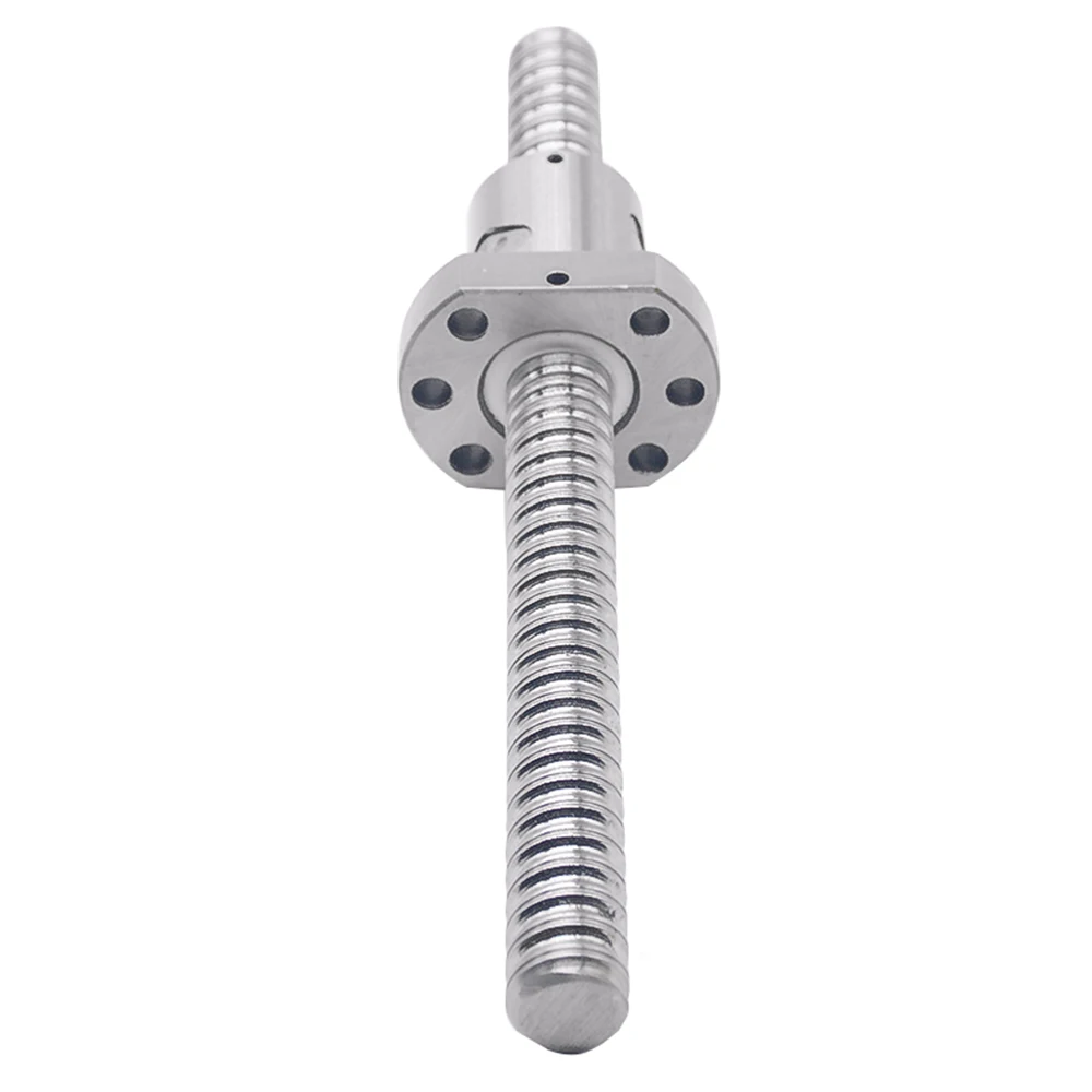 Шариковый винт SFU2505 200mm 250 300 350 400 450 500 550 мм шариковый с фланцем одной шариковой
