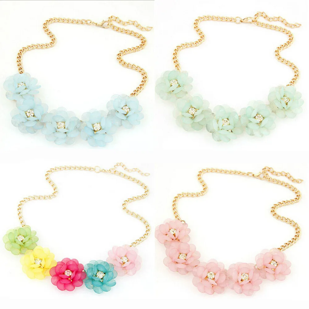 Fashion pure and fresh and sweet summer temperament of riches and honour flowers sweet candy color