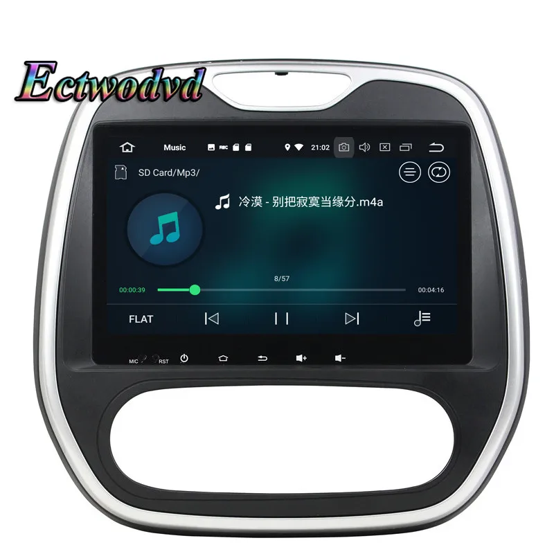 Discount Ectwodvd Octa Core 4G RAM 64G ROM Android 9.0 Car Multimedia DVD Player GPS HeadUnit For Renault Capture AT 2016 5