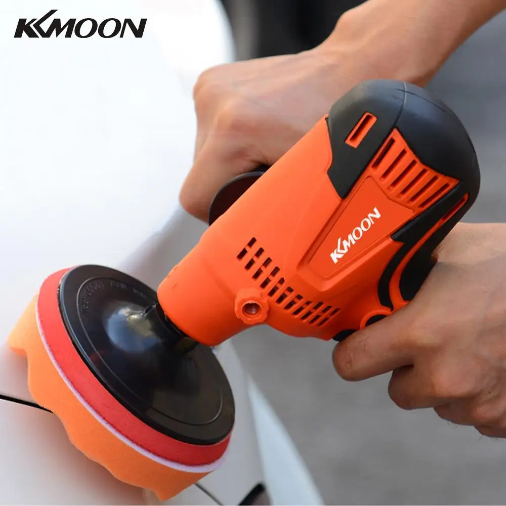 

6 Speeds 800W Adjustable Speed Car Electric Polisher Waxing Machine 3500 RPM Automobile Furniture Polishing Tool