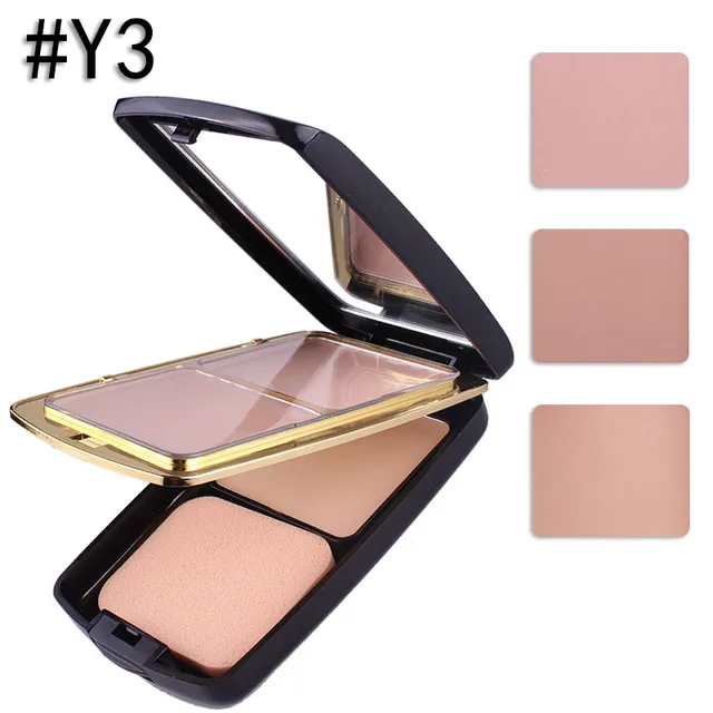 Miss Rose 3 In 1 Face Powder + Concealer Cream Waterproof Long Lasting