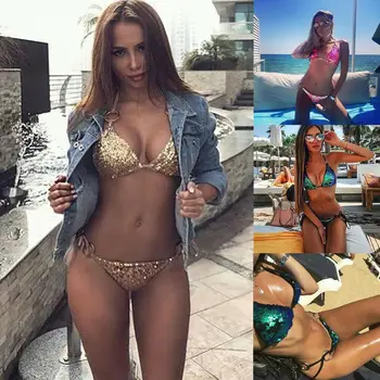 

Sexy Women's Swimwear One Piece Swimsuit Monokini Push Up Padded Bikini Bathing Monokini Push-up Swimsuit Bathing Suit