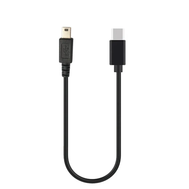 Кабель USB 3 1 хост OTG Тип C папа мини B Мужской кабель для мобильного жесткого