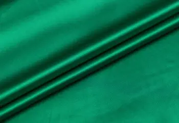

Howmay 100% pure silk fabric satin 16.5m/m 114cm 45" green 06# color for scarf women's dress bedding sheet pillowcase