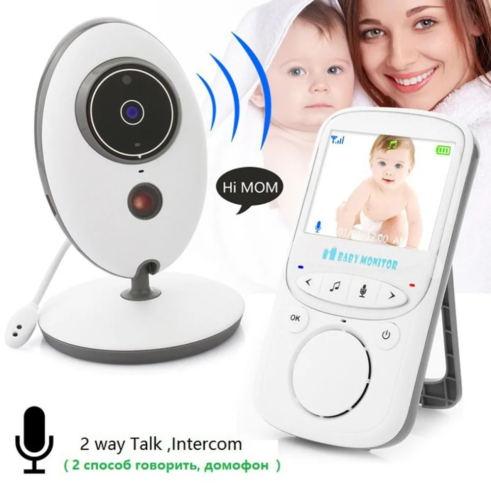 

Digital LCD Wireless Video Baby Safe Monitor VB605 2.4 Inch Bebe Children Security Camera Infant Babysitter Temperature Monitor