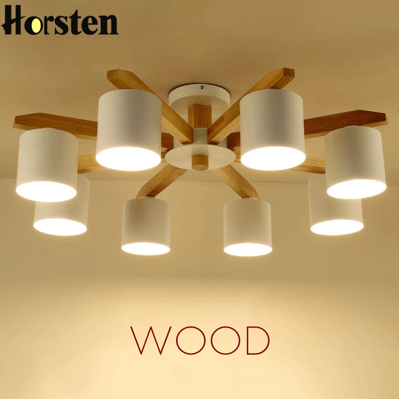 

Nordic Japanese Art OAK Wooden Ceiling Lights Hanging Wooden Lamps For Dining Room Restaurant Fixtures Indoor Decoration