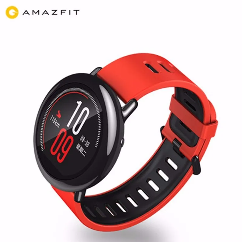 Xiaomi Huami Amazfit спортивные часы в реальном времени gps ГЛОНАСС монитор сердечного ритма Импульсный керамический Bluetooth 4,0 ble+ WiFi спортивные часы