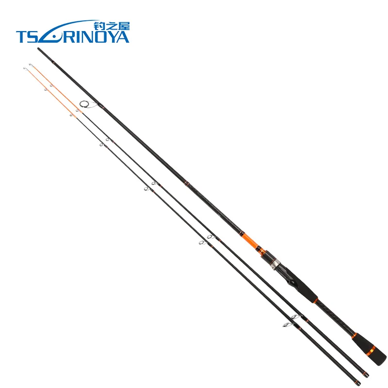 

TSURINOYA JOY TOGETHER IV 2.4m M/ML Two Tips Spinning Fishing Rod SIC Guide Ring SK-24T Carbon Fiber Lure Rod Pesca Stick Cane