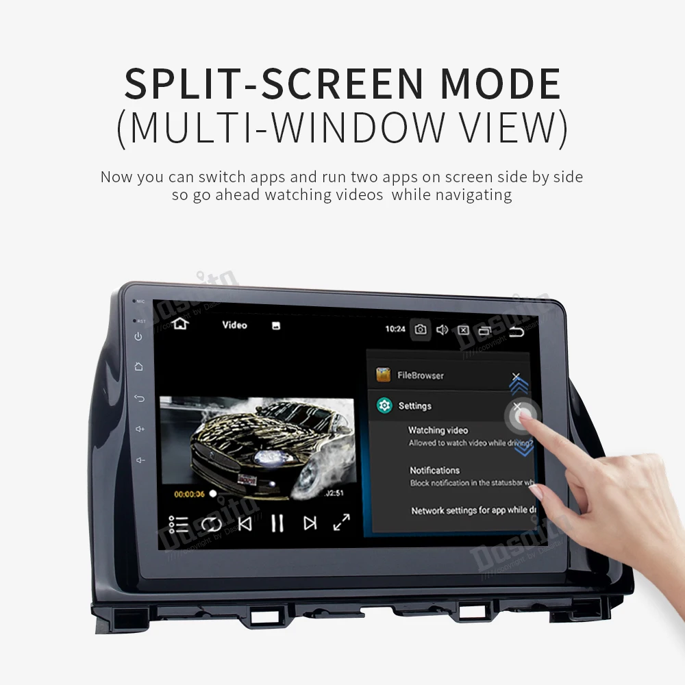 Clearance 10.2" IPS Android 9.0 Car Multimedia player For Mazda CX5 CX-5 2013 2014 2015 Car Radio stereo built-in GPS 8-Core 4Gb+32Gb WIFI 9