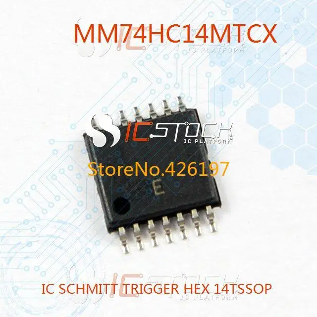 Free Shipping MM74HC14MTCX IC SCHMITT TRIGGER HEX 14TSSOP MM74 74H 30PCS |