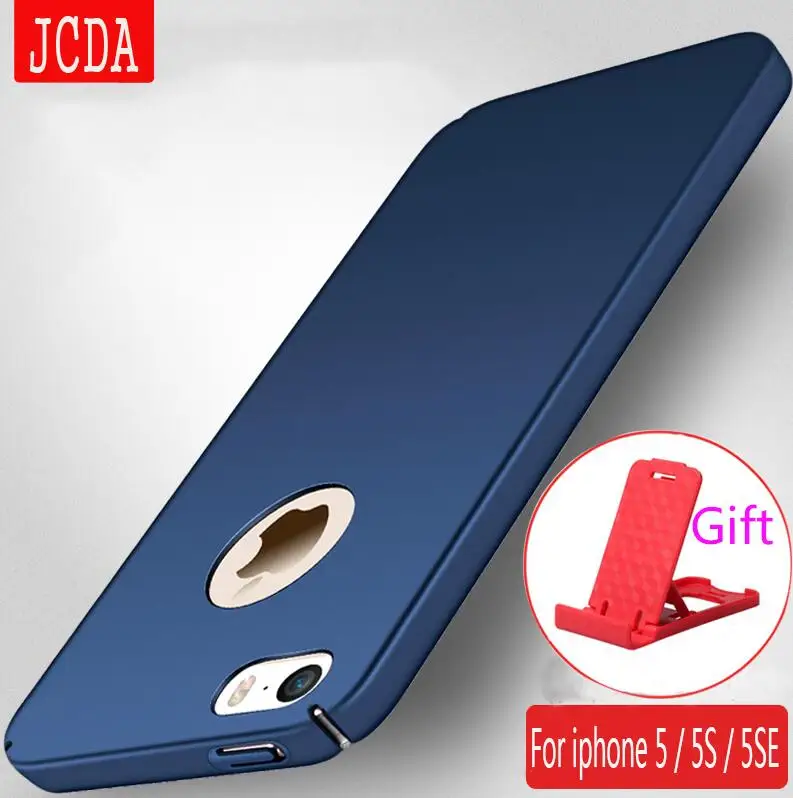 Original JCDA Brand For iphone 5 5S SE mobile phone case Silicone cover Luxury Silm Hard Frosted PC Back for |