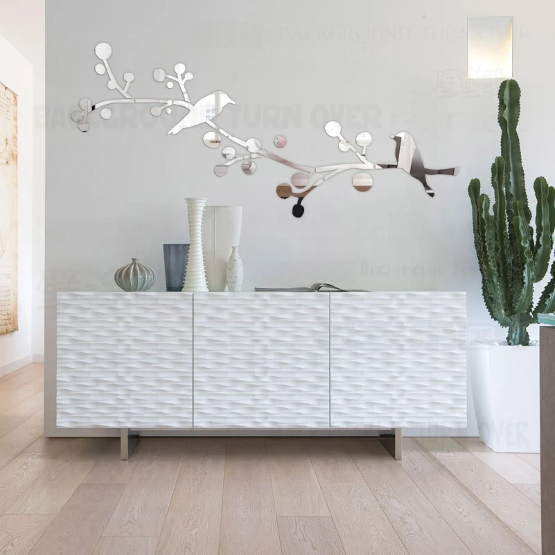 Зеркальная декоративная настенная наклейка сделай сам R212|wall sticker|decorative wall