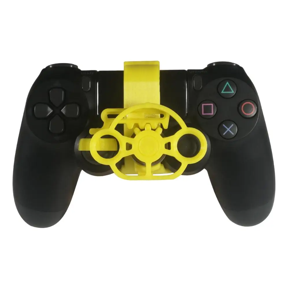 PS4 Gaming Racing Wheel, 3D printed mini steering wheel add on for the PlayStation 4 controller