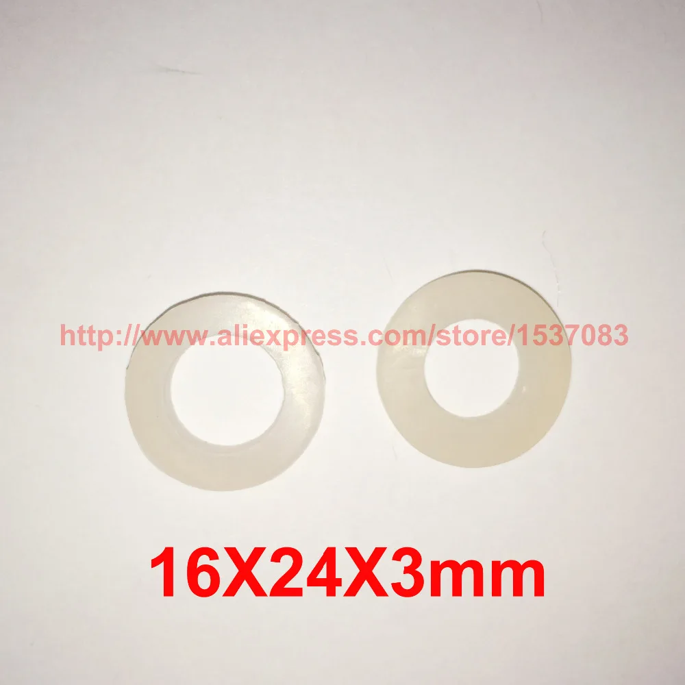 10 pcs silicone rubber flat gasket o ring grommet for shower faucet