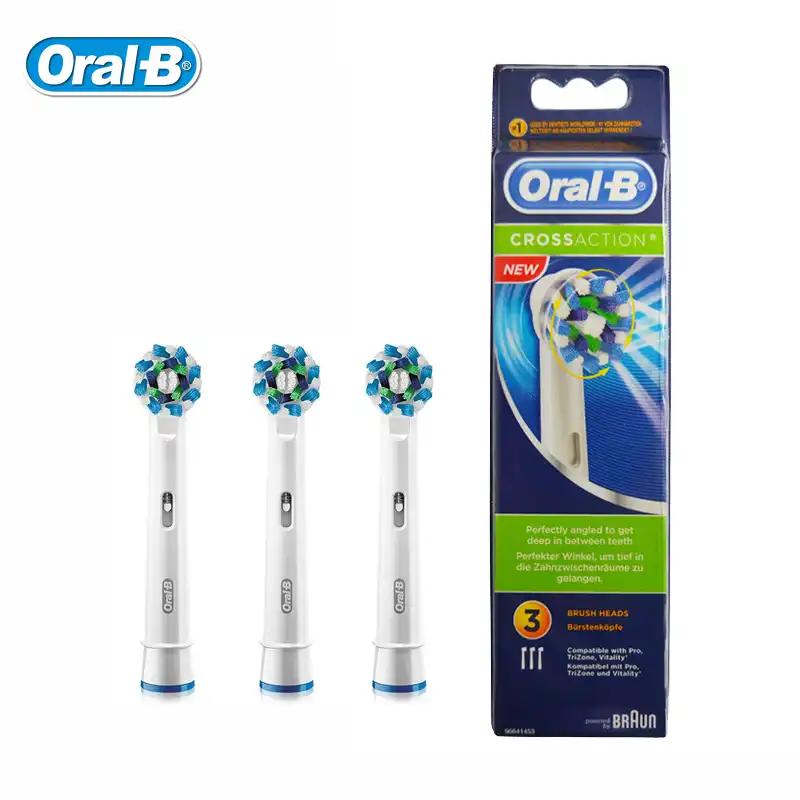 Oral B Cabezales De Cepillo De Dientes Electrico Eb50 3 Cabezales De Repuesto De Limpieza Profunda Autentica 3 Uds 1 Paquete Respuesto De Cabezal De Cepillo De Dientes Aliexpress