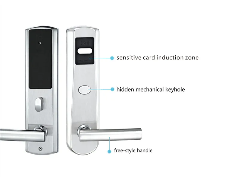 LACHCO Электрический дверной замок RFID карта с ключом электронный дверной замок для офисное помещение дома отель смарт-вход L16018BS