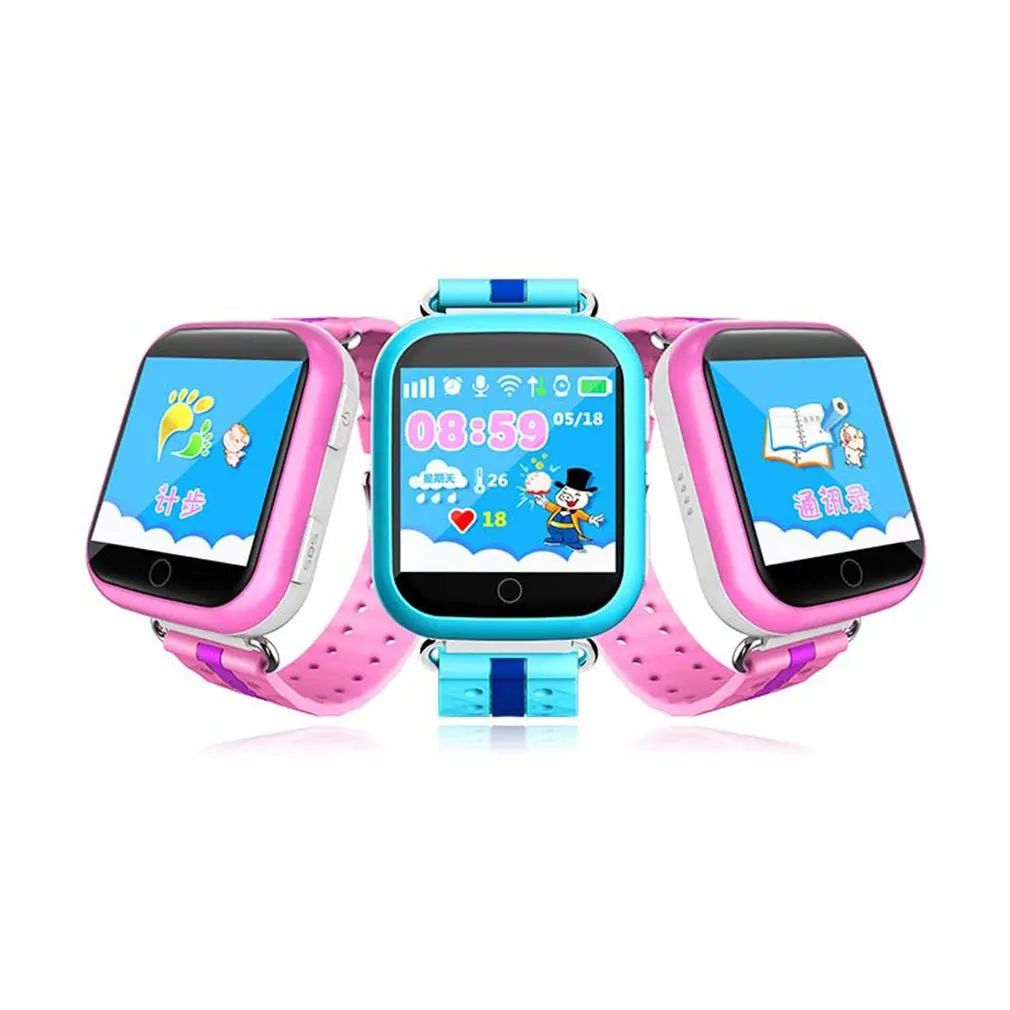 

Q10 Russian/English Child Smart Watch GPS Tracker SOS Phone Call Pedometer 1.54inch Touch Screen Kids Watch for IOS & Android