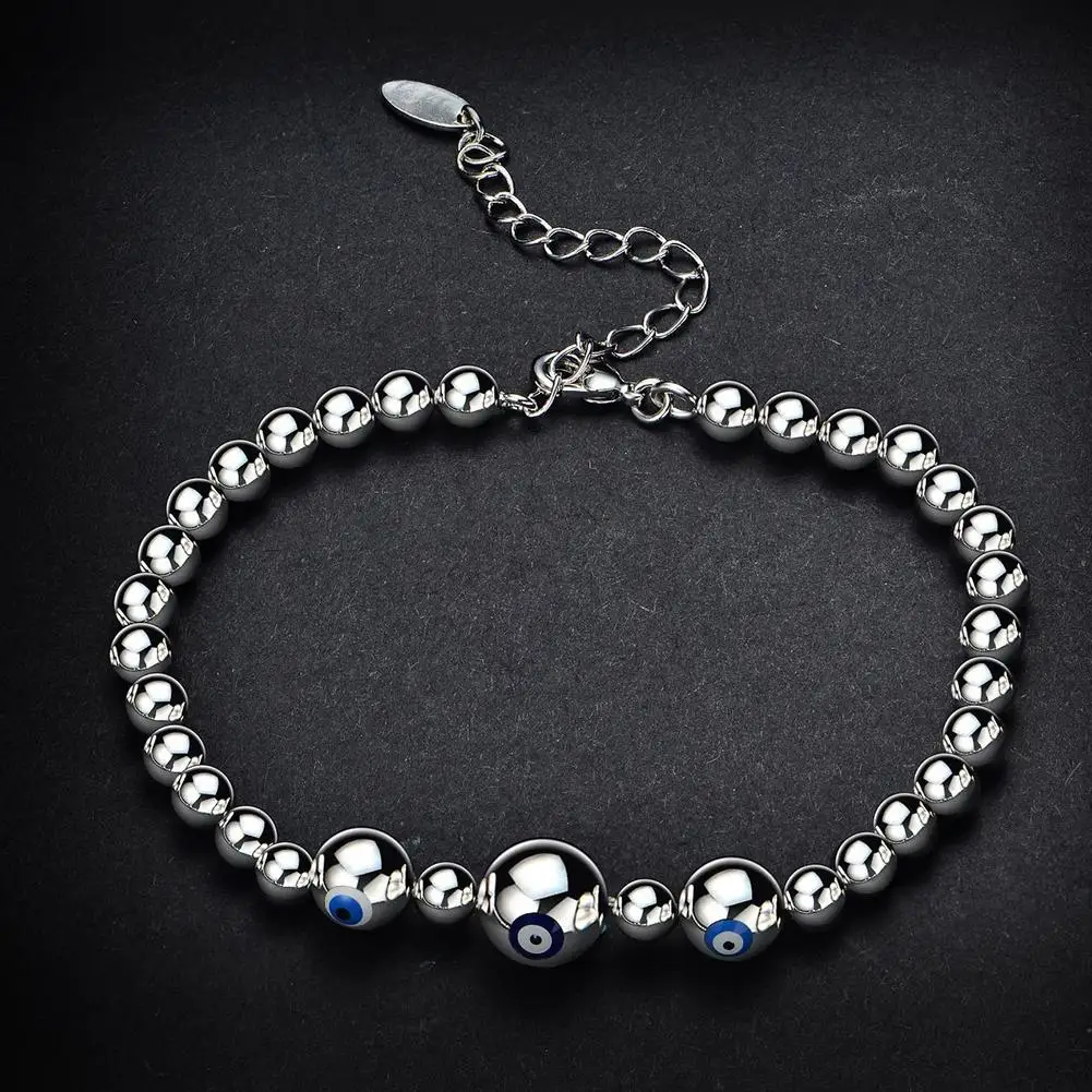 

Fashion Women Girls Evil Eye Beaded Bracelet Birthday Gift Party Club Bangle hot