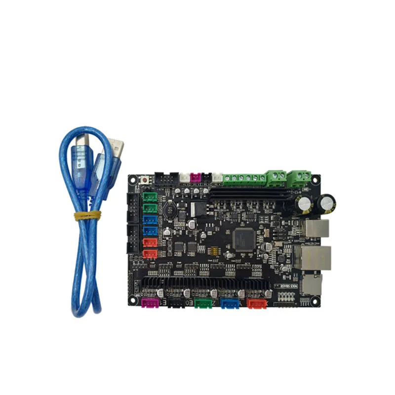 

MKS SBASE V1.3 3D Printer Control Board, 32bit Arm Platform Smooth Open Source MCU-LPC1768, Compatible with Smoothieware